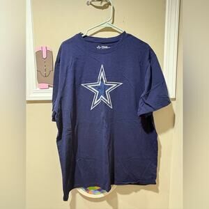 NFL Dallas‎ Cowboys Navy Blue Authentic Shirt XL